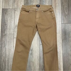 Page women’s federal Lauren tan denim jeans size 33